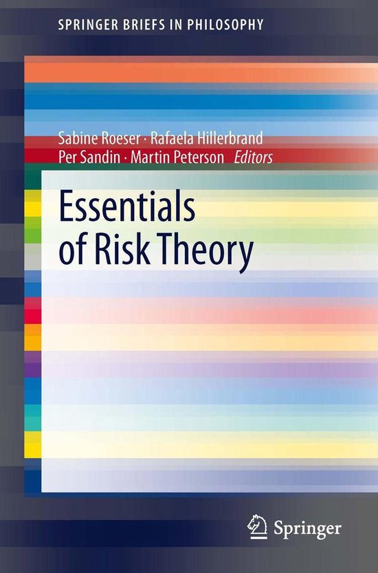 Philosophy and Religion (R0) - Essentials of Risk Theory - cover