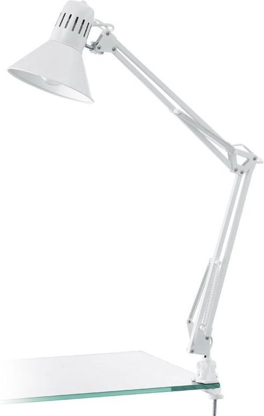 EGLO Firmo Tafellamp - 1 Lichts - Glanzend Wit