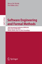 Lecture Notes in Computer Science 9763 - Software Engineering and Formal Methods