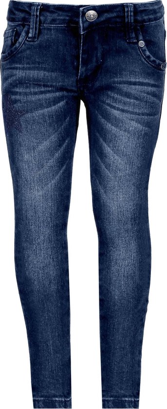campagne operatie uitblinken B. NOSY B.NOSY Meisjes Skinny Fit Jeans - Denim Blauw - Maat 86-92 | bol.com