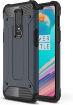 Armor Hybrid Hoesje OnePlus 6 - Donkerblauw