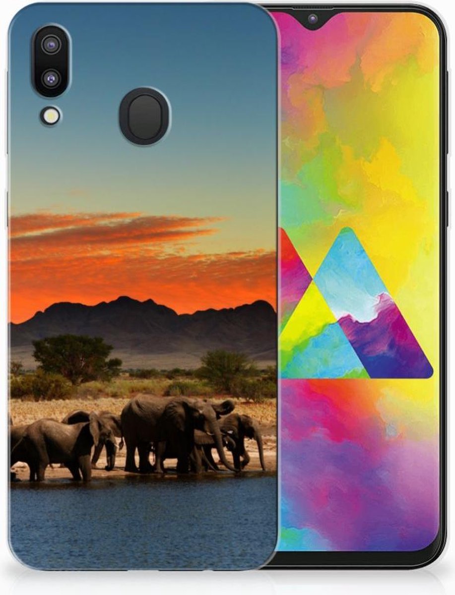 Samsung Galaxy M20 (Power) TPU Hoesje Olifanten