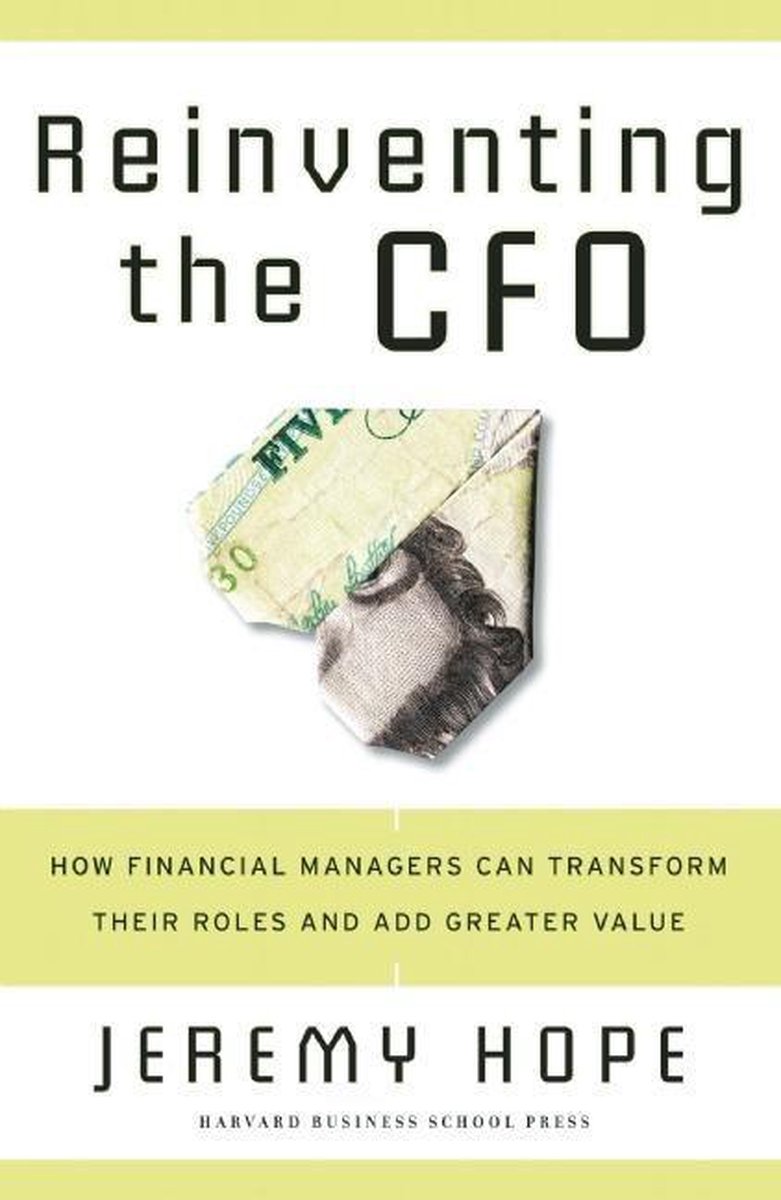 Omslag van Reinventing the CFO