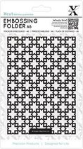 A6 Embossing Folder - Moroccan Star Tiles