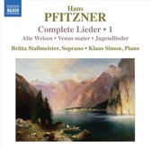 Britta Stallmeister & Klaus Simon - Pfitzner: Complete Lieder Volume 1 (CD)