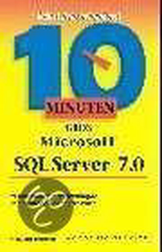 Cover van het boek 'SQL Server 7.0'