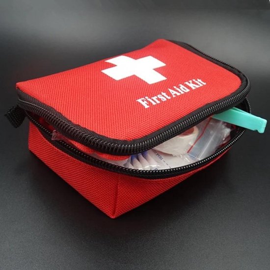 EHBO Kit - Eerste Hulp Set – Verbanddoos – First Aid Kit – EHBO Trommel  Voor Op Reis -... | bol.com