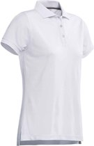 Santino Mojo Dames Polo-shirt korte mouwen - Stretch - Wit - XS