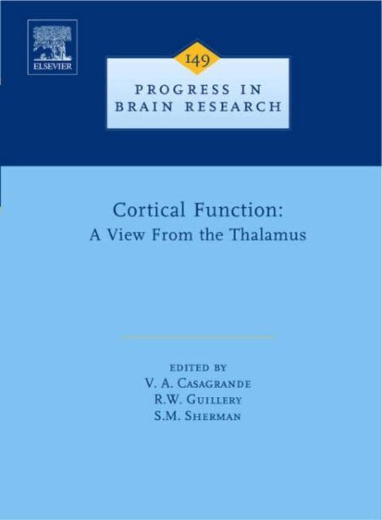 Cortical Function: a View from the Thalamus - cover