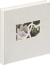 Walther Design UH-123 Sweet Heart - Album de mariage - 28 x 31 cm - Crème - 60 pages