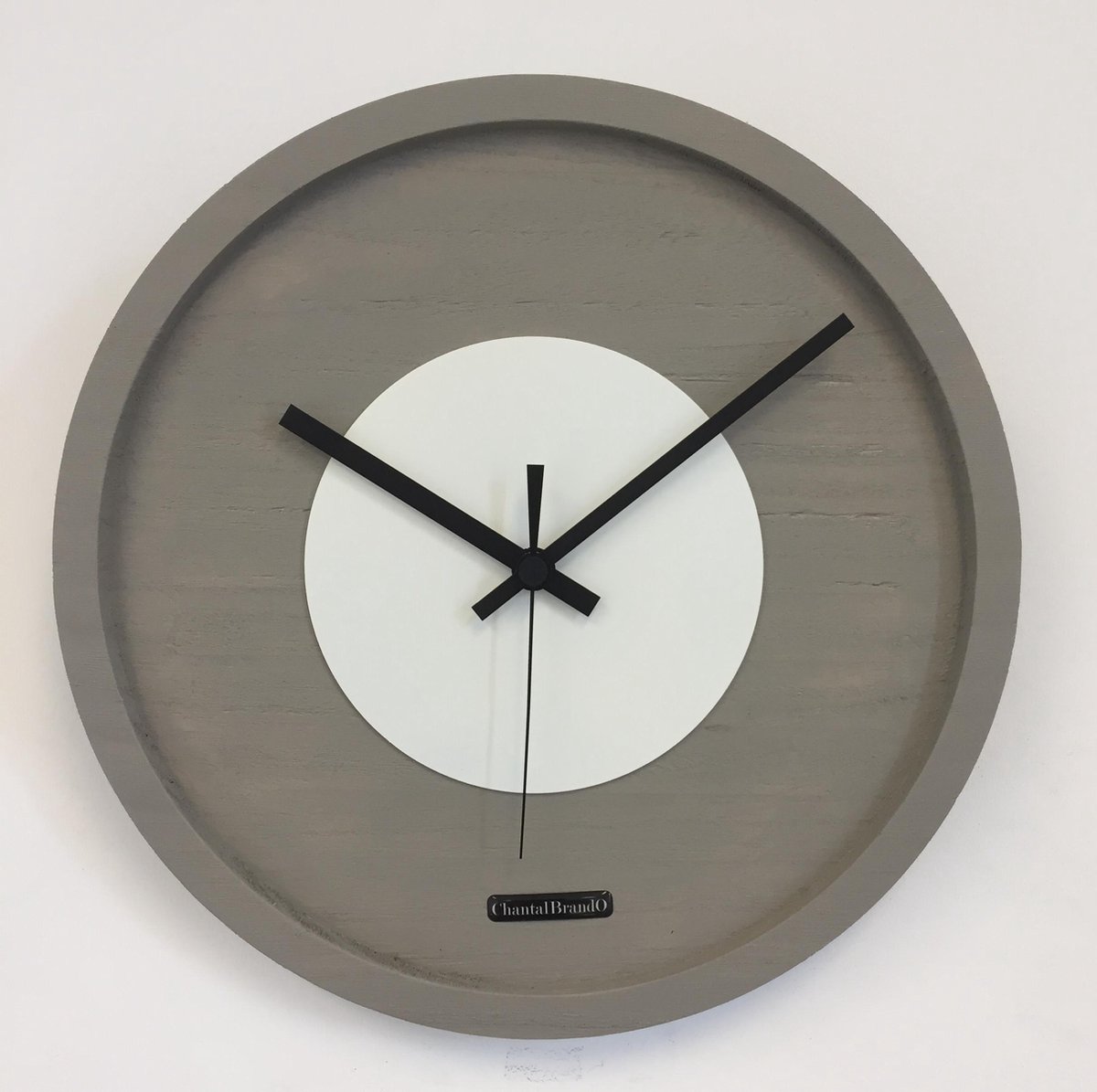 Wandklok Quinten White Modern Design