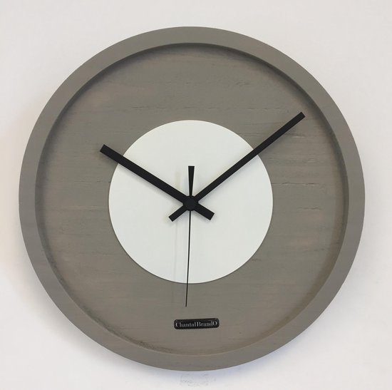 Horloge murale Quinten White Design moderne