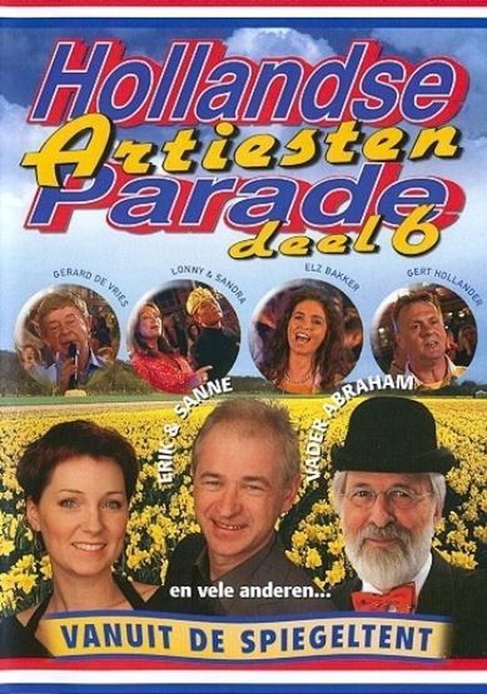 Cover van de film 'Hollandse Artiesten Parade 6'