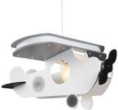 ABC-Kinderlampen - Hanglamp - Vliegtuig - Wit