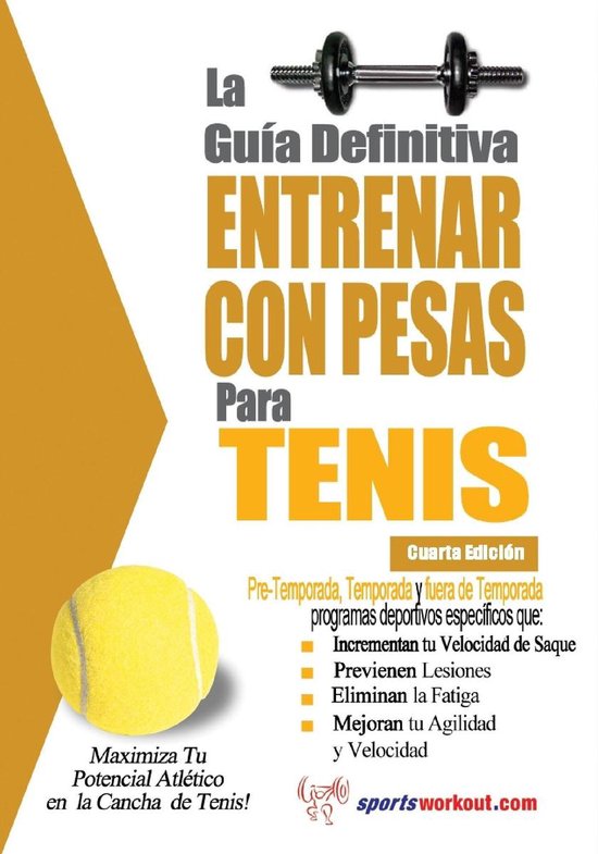 La guía definitiva - Entrenar con pesas para tenis - cover