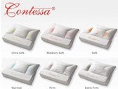 Bedworld neksteun hoofdkussen Contessa 2 STUKS Nr 2 Medium Soft