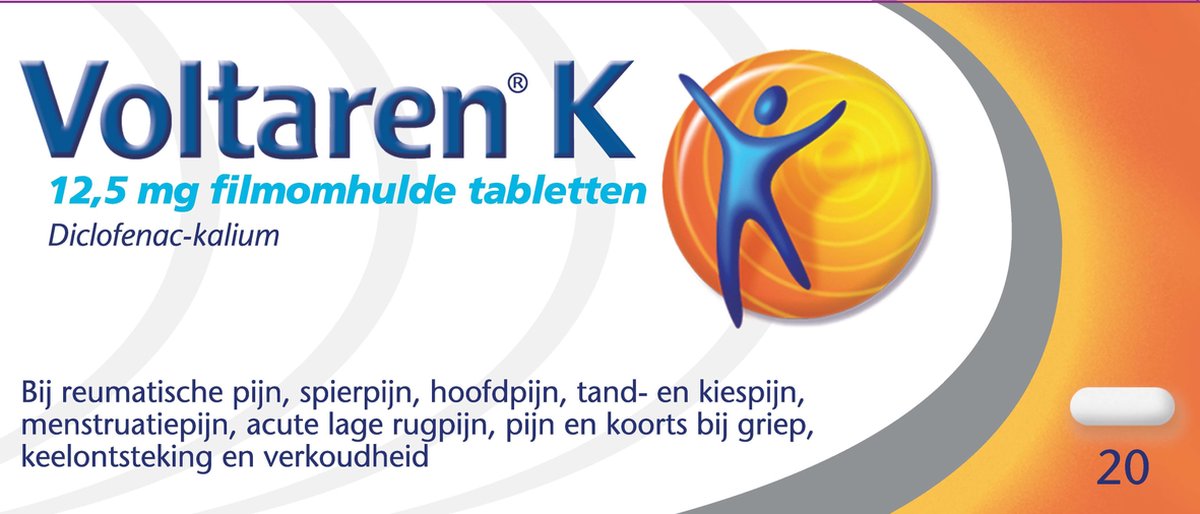 Voltaren K.Tabletten 12.5 Mg | bol.com