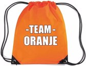 Sportdag team oranje rugtas/ sporttas
