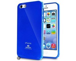 iPhone 5C Hoesje Color Pearl Jelly Blauw