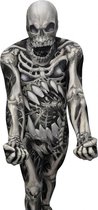 Morphsuits™ Monster: Skull And Bones - SecondSkin - Verkleedkleding - 176/184 cm
