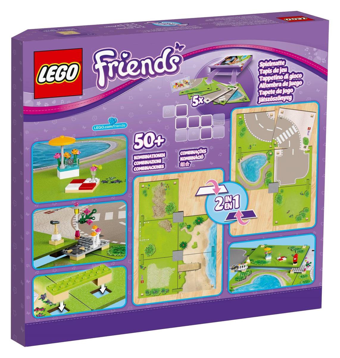 LEGO 853671 Le tapis de jeu Heartlake City avec accessoires
