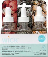 We R Memory Keepers  - Wick scents holiday cheer - per 3 verpakt