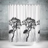 Roomture - douchegordijn - Mystique Forrest - 180 x 200 cm