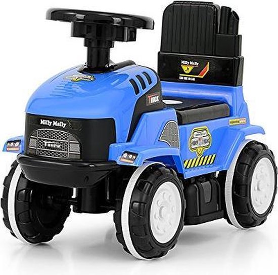 ROLLY Slip auto tractor in 4 kleuren, Kinderwagen, loopauto, loopwagen