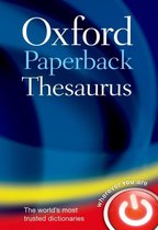 Boek cover Oxford Paperback Thesaurus van Oxford Languages