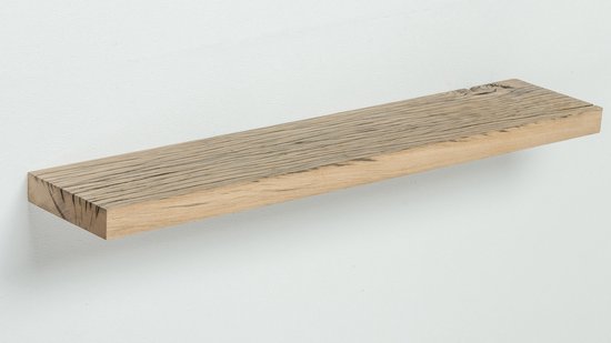 Oud hout voor wandplank boekenplank, accessoireplank, designplank van hout.  Unieke... | bol.com