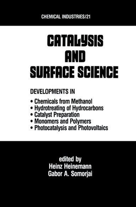 Chemical Industries - Catalysys and Surface Science - cover
