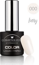 Cosmetics Zone UV/LED Hybrid Gel Nagellak 7ml. Ivory 000