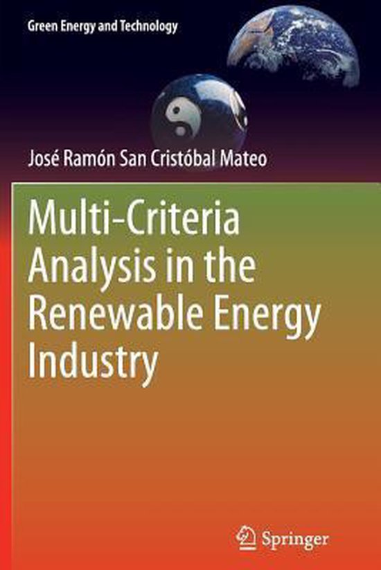 Green Energy and Technology- Multi Criteria Analysis in the  ... - cover