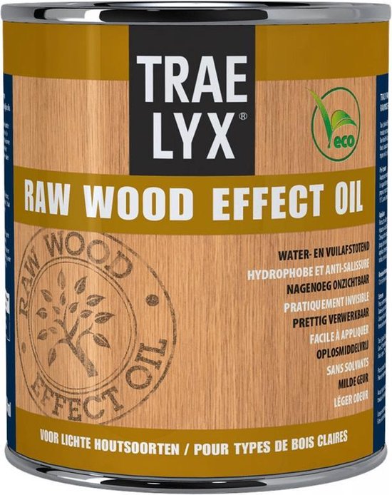 Traelyx Raw Wood Oil Licht Hout 750ML bol