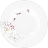 Marjolein Bastin Sketch of Nature - Bord Diep Zwanenbloem - Ø23cm - Wit