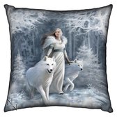 Anne Stokes sierkussen Winter Guardians 42cm