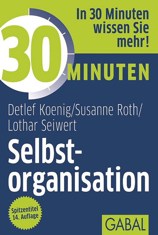 30 Minuten - 30 Minuten Selbstorganisation - cover