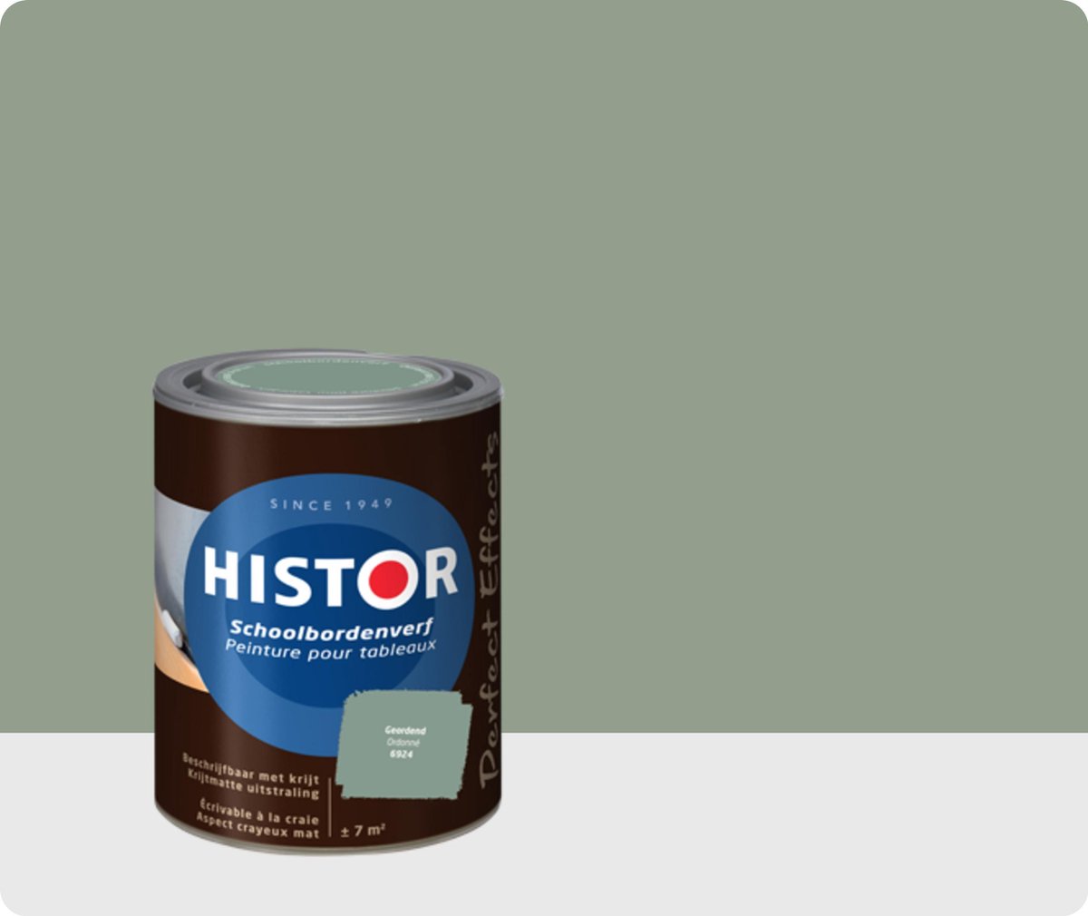 Histor Perfect Effects Schoolbordenverf 1 liter - Geordend