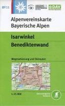 DAV Alpenvereinskarte Bayerische Alpen 11 Isarwinkel / Benediktenwand 1 : 25 000