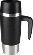 Tefal Travel Mug Thermosfles - 360 ml - Incl. Handvat - RVS/Zwart