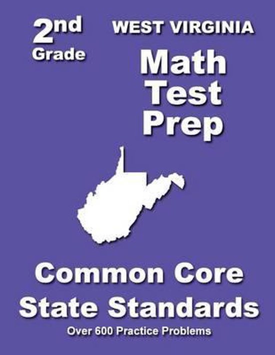 West Virginia 2nd Grade Math Test Prep - cover