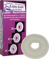 Fröhle – Erectie Pomp Sleeve Enkel te Gebruiken met Fröhle Producten 2,1 cm – Transparant