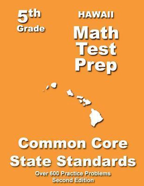 Hawaii 5th Grade Math Test Prep - cover