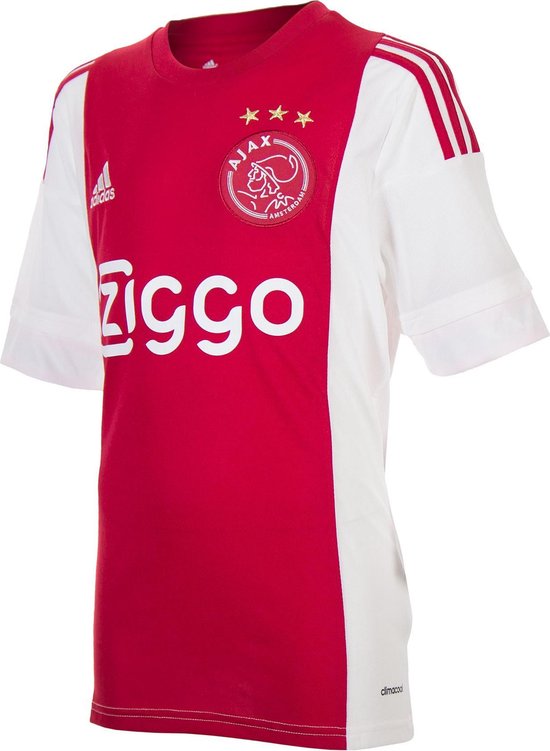 adidas Ajax Thuisshirt Junior 2015/2016 Voetbalshirt Kinderen - Maat 128 Rood/Wit | bol.com