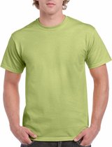 Pistachegroen katoenen shirt voor volwassenen 2XL (44/56)
