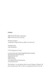 Colofon met ISBN, productiedetails en copyrightinformatie.