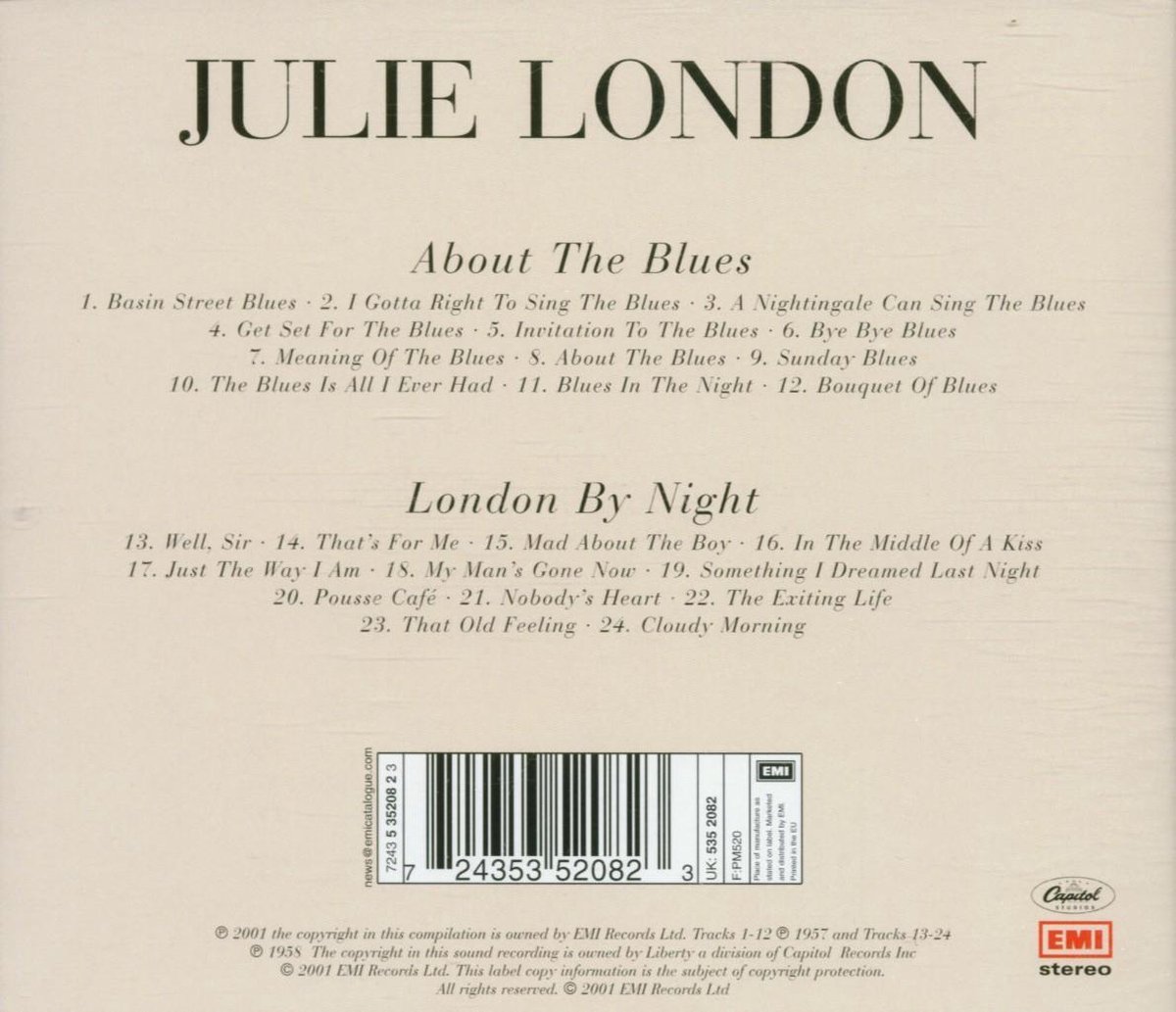 About The Blues/London By Night