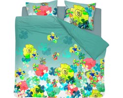 Damai Fiji – dekbedovertrek – lits-jumeaux – 240 x 200/220 – Mintgroen