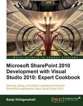 Boek cover Microsoft SharePoint 2010 Development with Visual Studio 2010 Expert Cookbook van Balaji Kithiganahalli