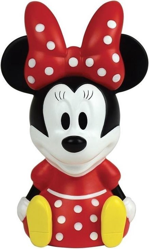3D Minnie Mouse Disney nachtlampje 13 cm - Kinderkamer/babykamer  verlichting - Kraamcadeau | bol.com